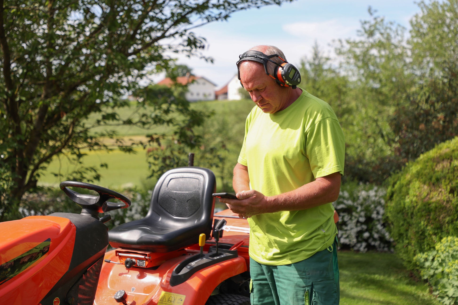 Kerbl Works Connect BT|FM Glušniki z radijem z Bluetooth