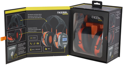 Kerbl Works Connect BT|FM Glušniki z radijem z Bluetooth