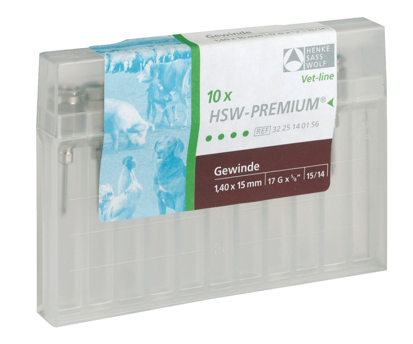 KANILA HSW-Premium - NA 1,4×15mm (10kos)