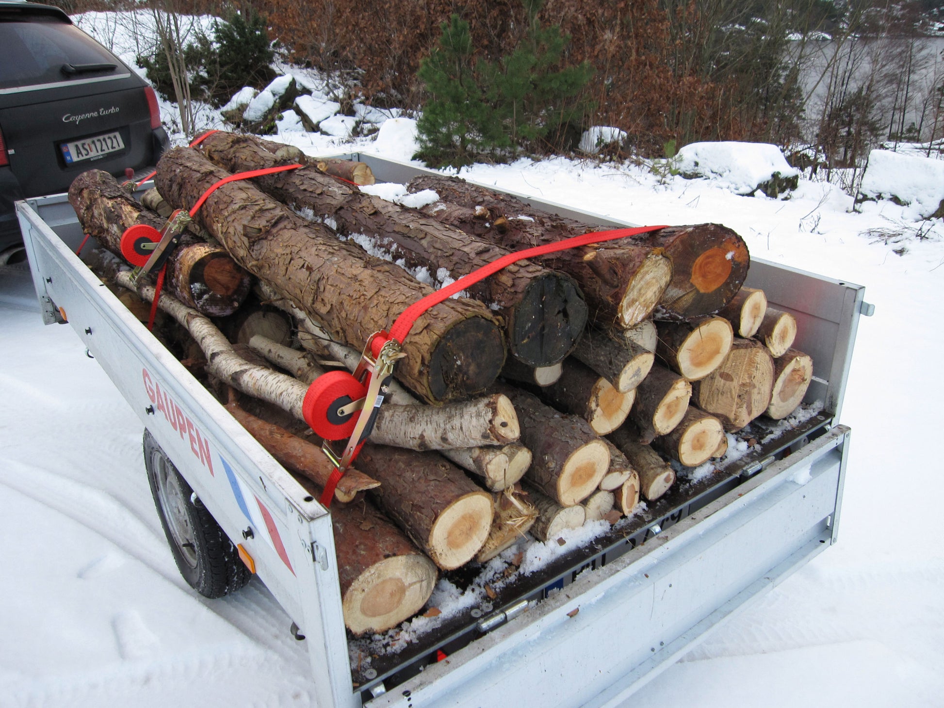 JERMEN  3,6m × 25mm Quickloader -  800kg oranžen