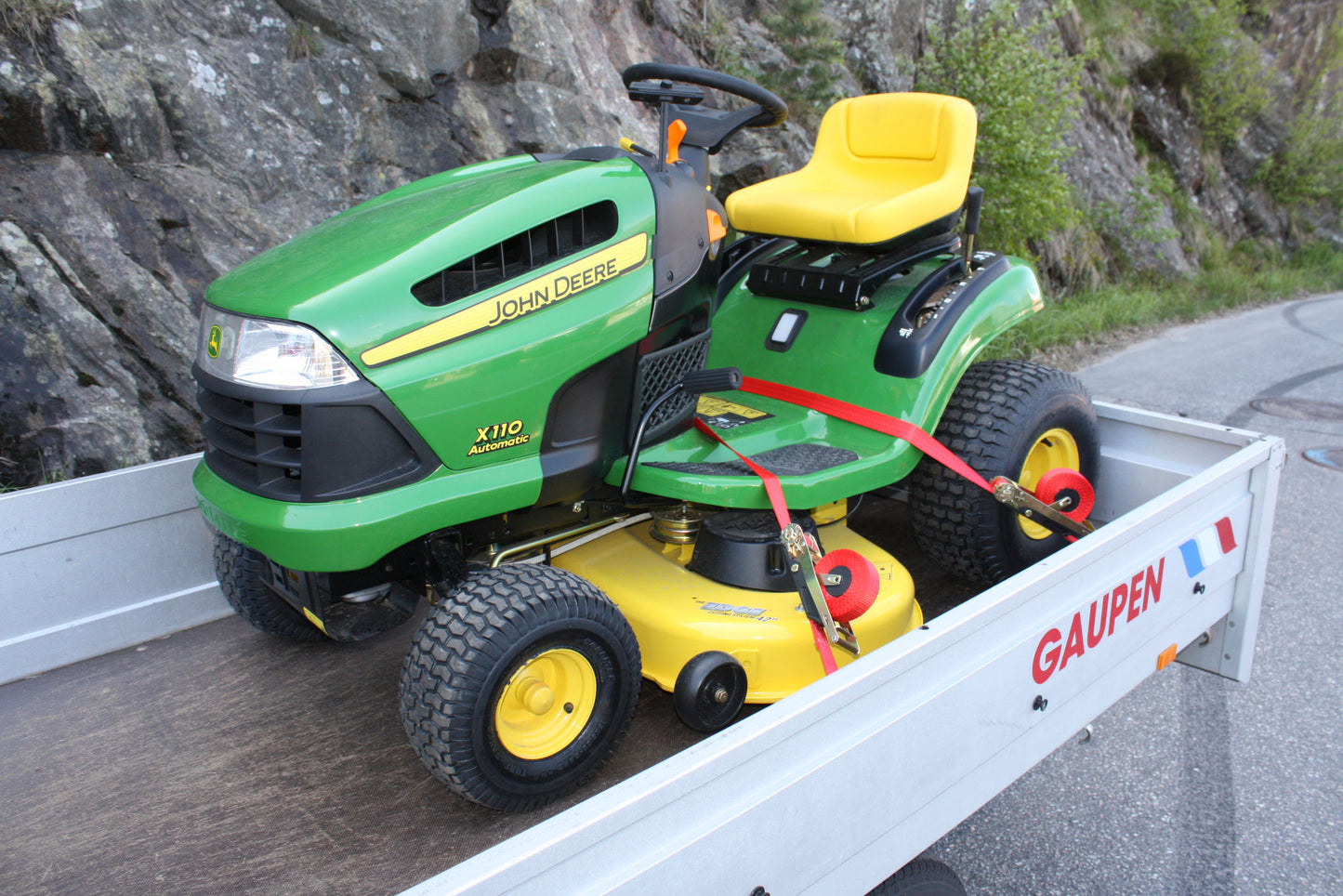 JERMEN  4,5m × 25mm Quickloader - 1200kg oranžen