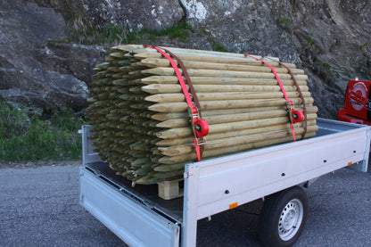 JERMEN  5m × 35mm Quickloader - 2000kg oranžen