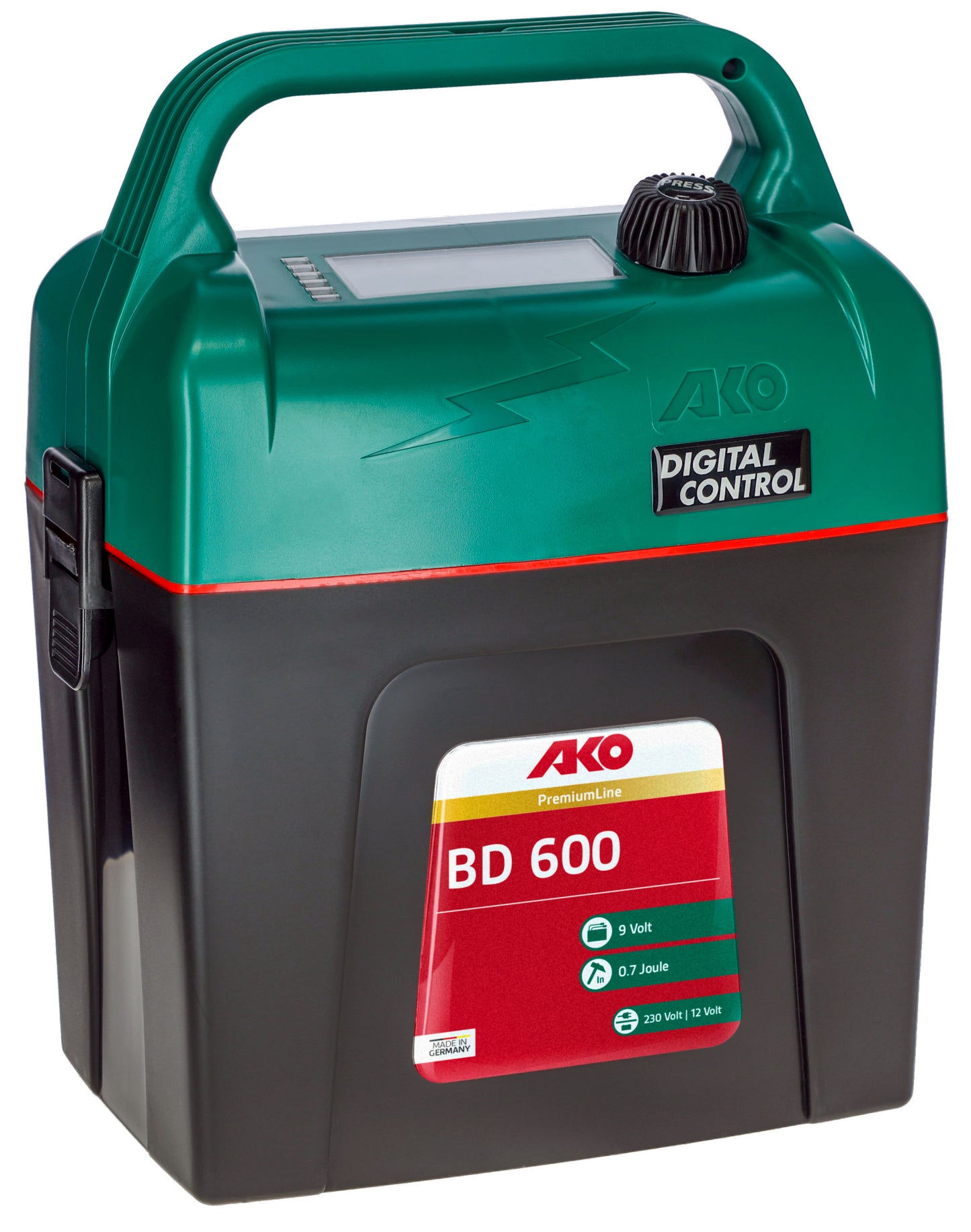 PASTIR baterijski Ako BD 600 18km, 9V (12V,230V)
