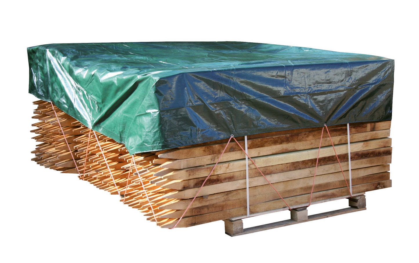 POKRIVALO zeleno 210g/m2 - 6 × 8m