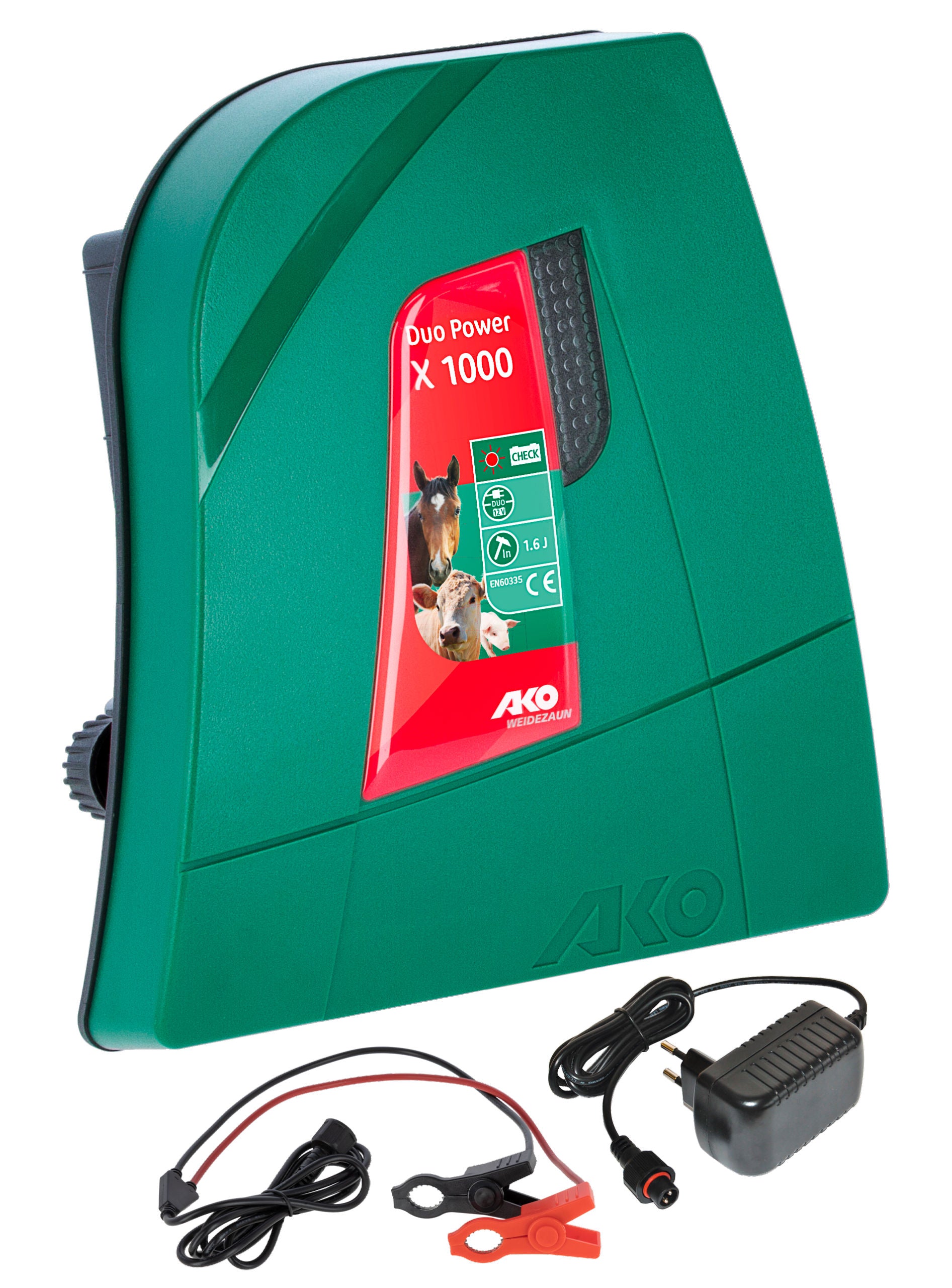 PASTIR elektricni Ako Duo X 1000 - 35km, 12V (230V)