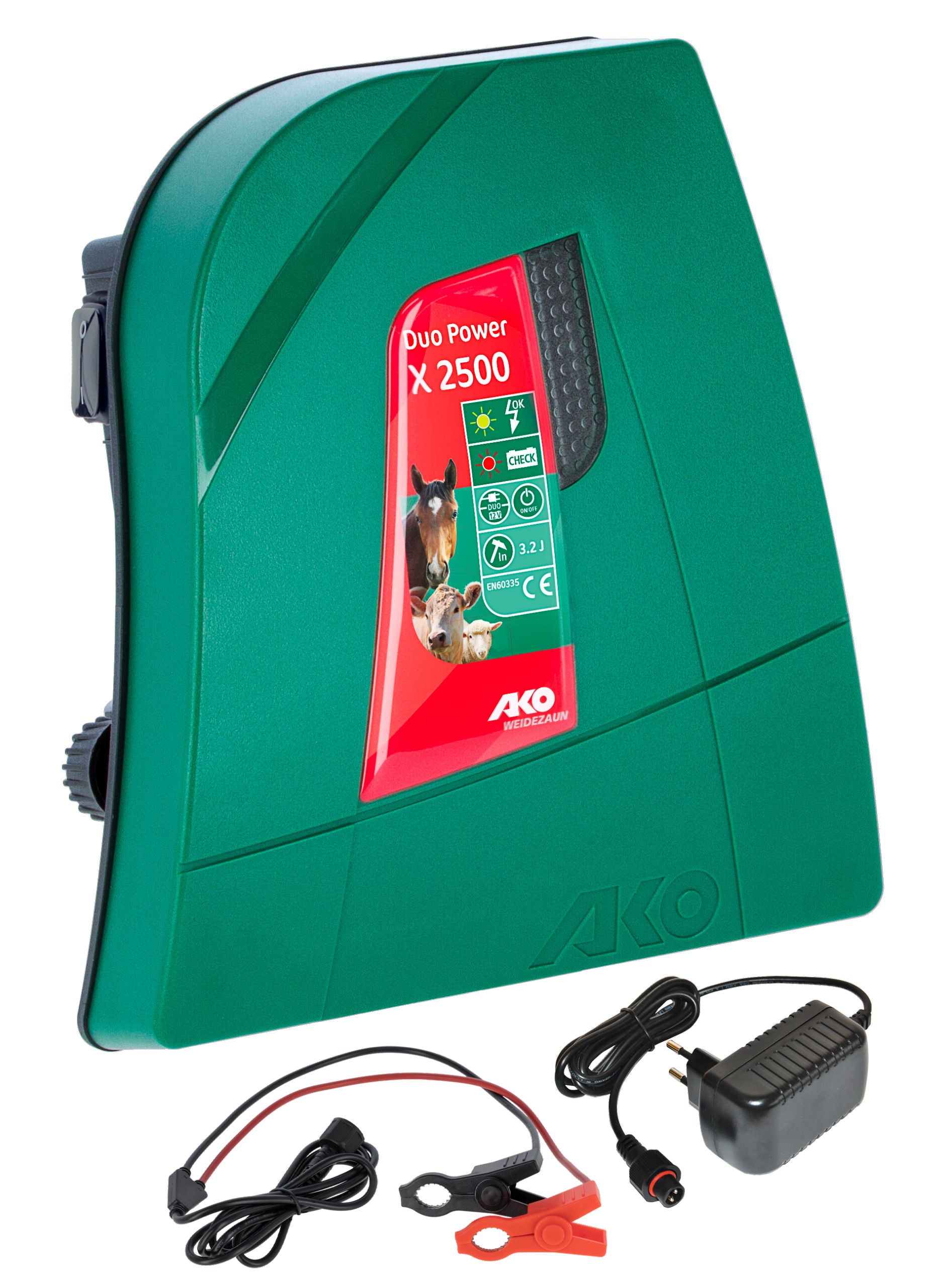 PASTIR elektricni Ako Duo X 2500 - 70km, 12V (230V)