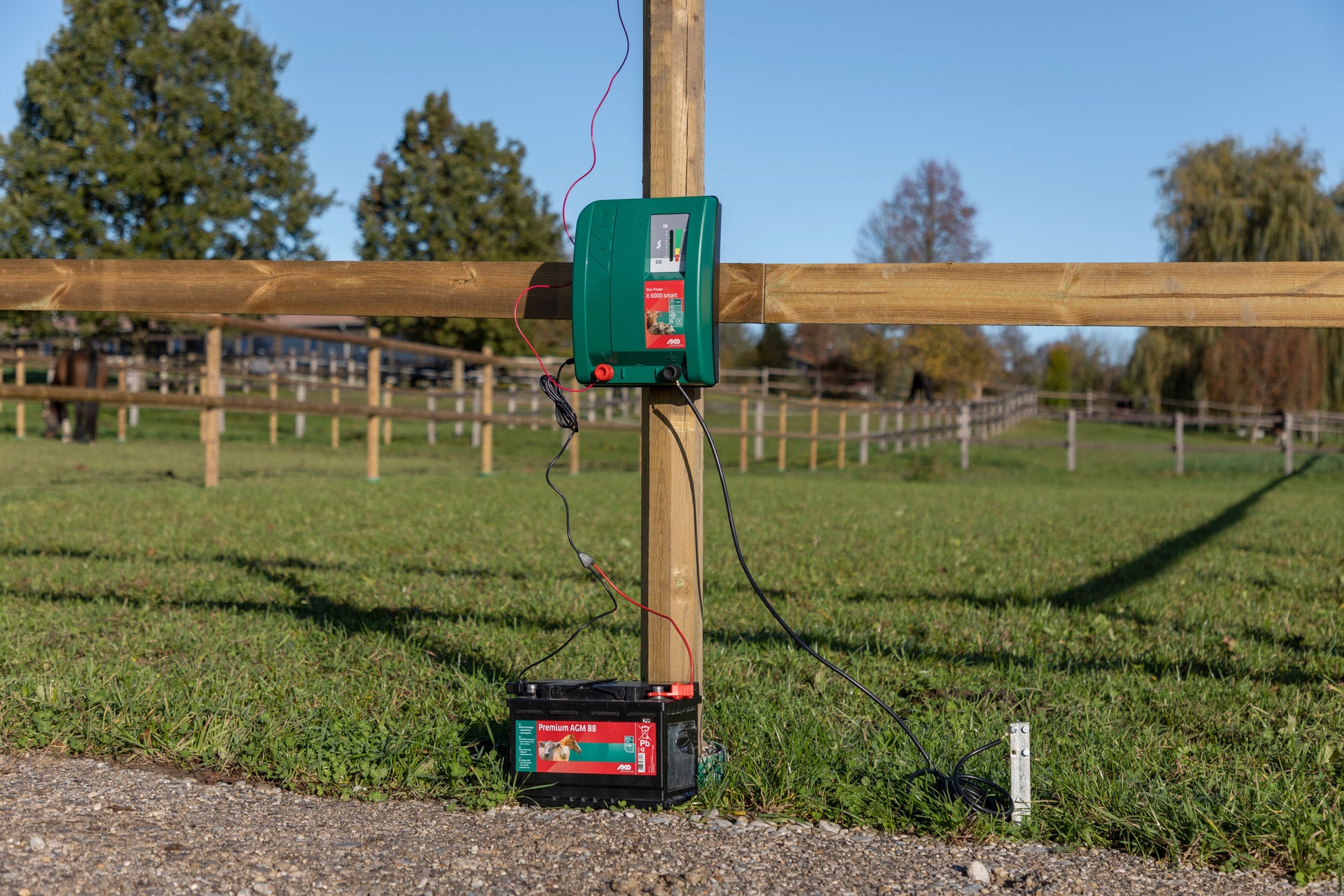 PASTIR elektric. Ako Duo X6000  Smart - 130km, 12V (230V)