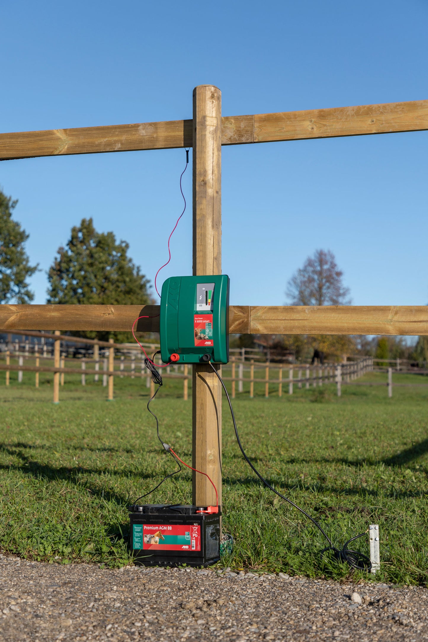 PASTIR elektric. Ako Duo X6000  Smart - 130km, 12V (230V)