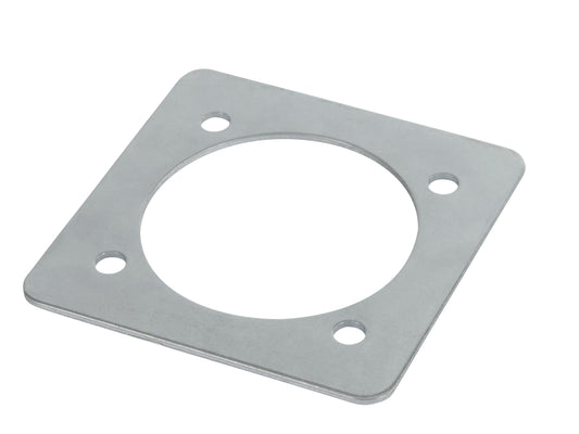 Protiplošča za 37603 127x127 mm, pocinkana, 2 kosa