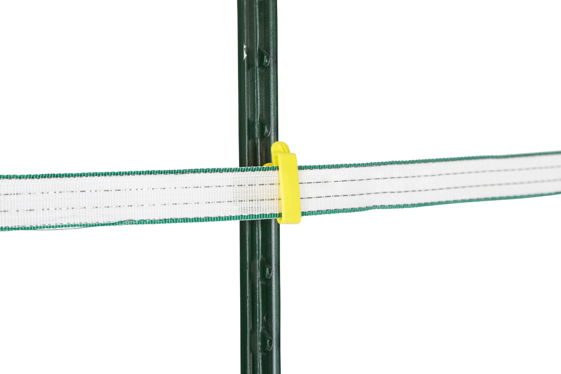IZOLATOR za trak 50mm T-post - rumen (25kos)