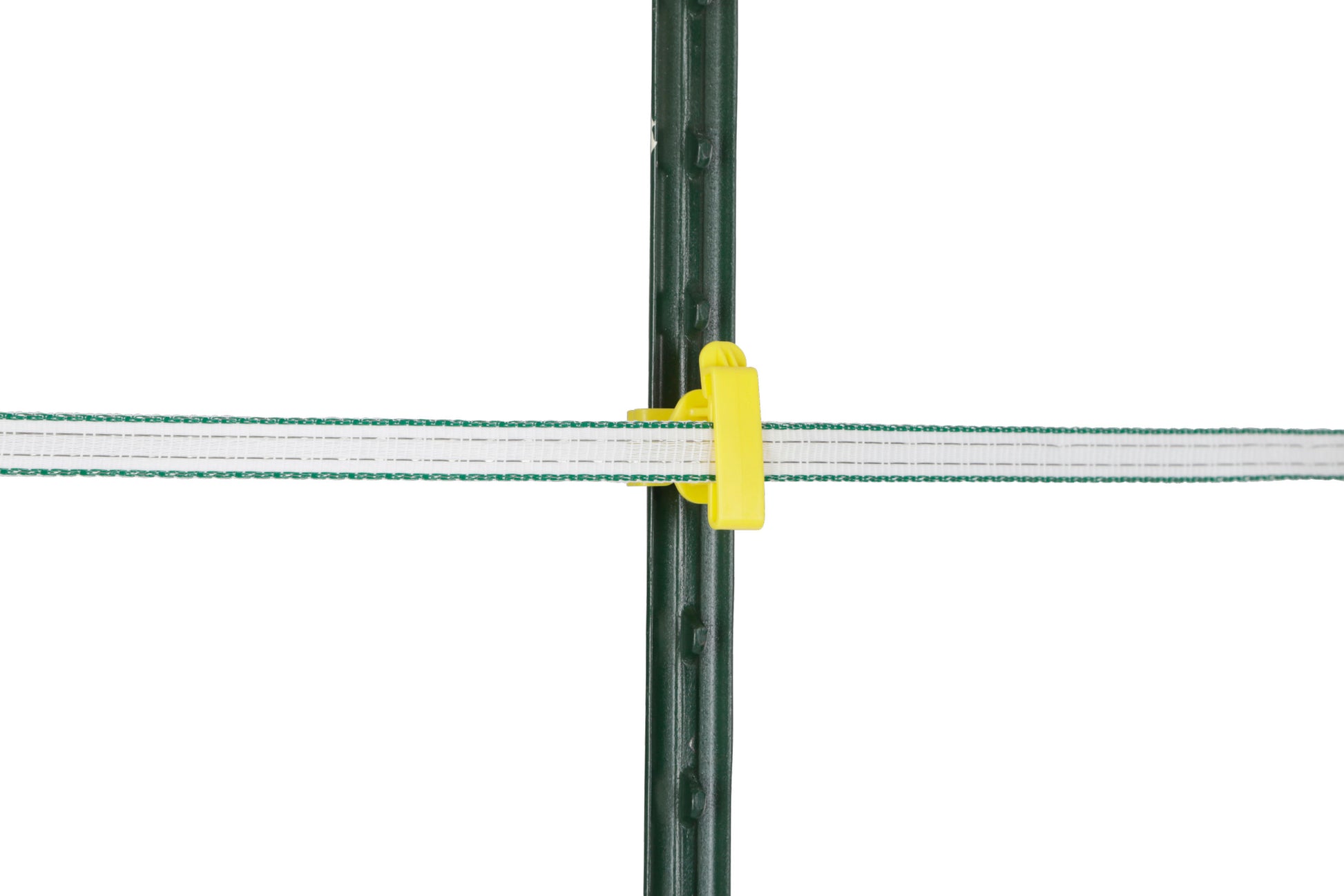 IZOLATOR za trak 50mm T-post - rumen (25kos)