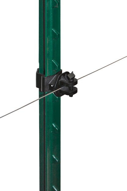 IZOLATOR pinlock T-post - crn (25kos)