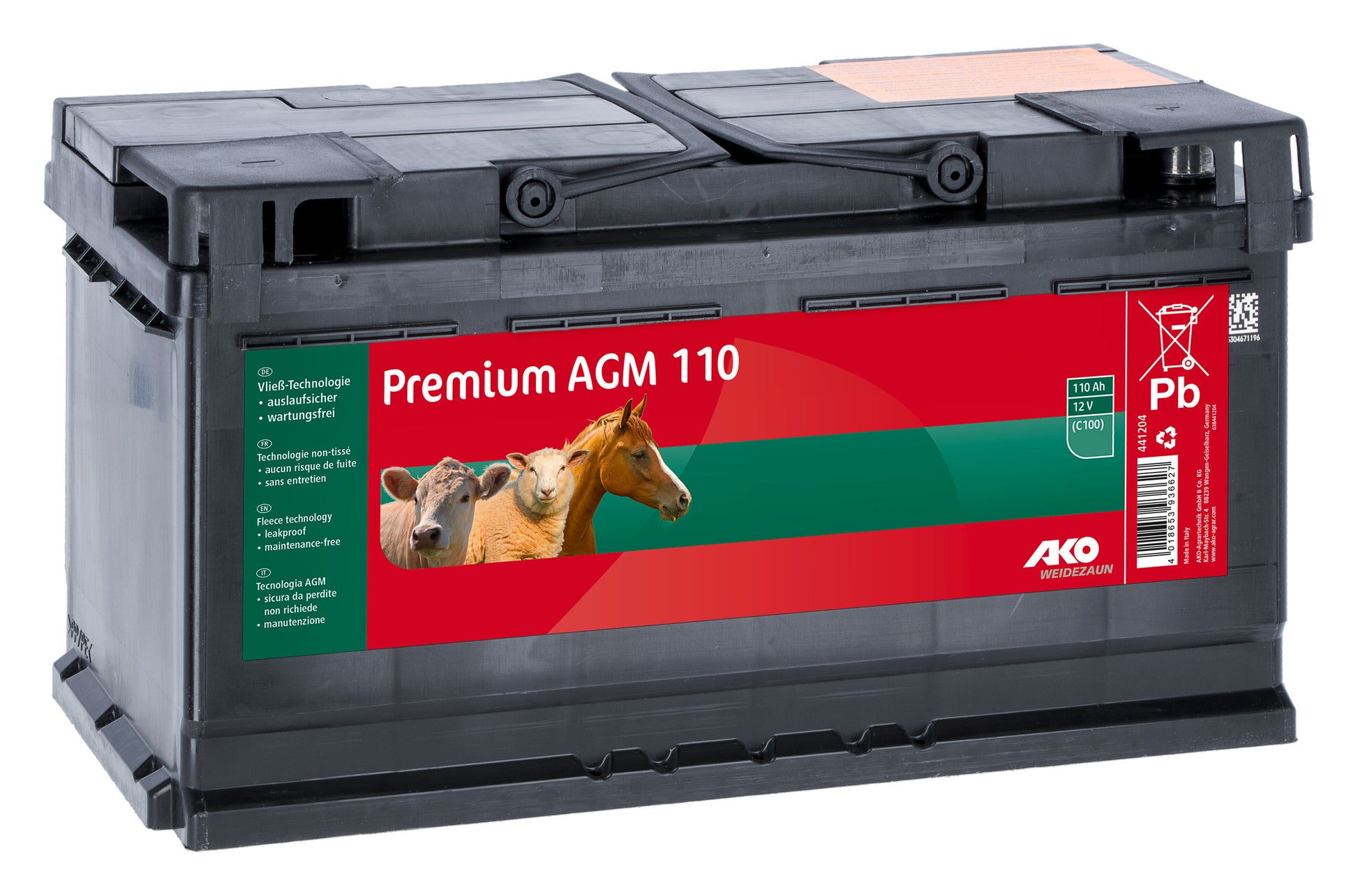 AKUMULATOR Premium AGM - 12V,  110Ah