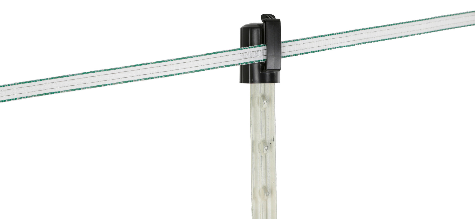IZOLATOR zgornji T-post - crn (10kos)