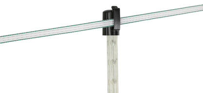 IZOLATOR zgornji T-post - crn (10kos)