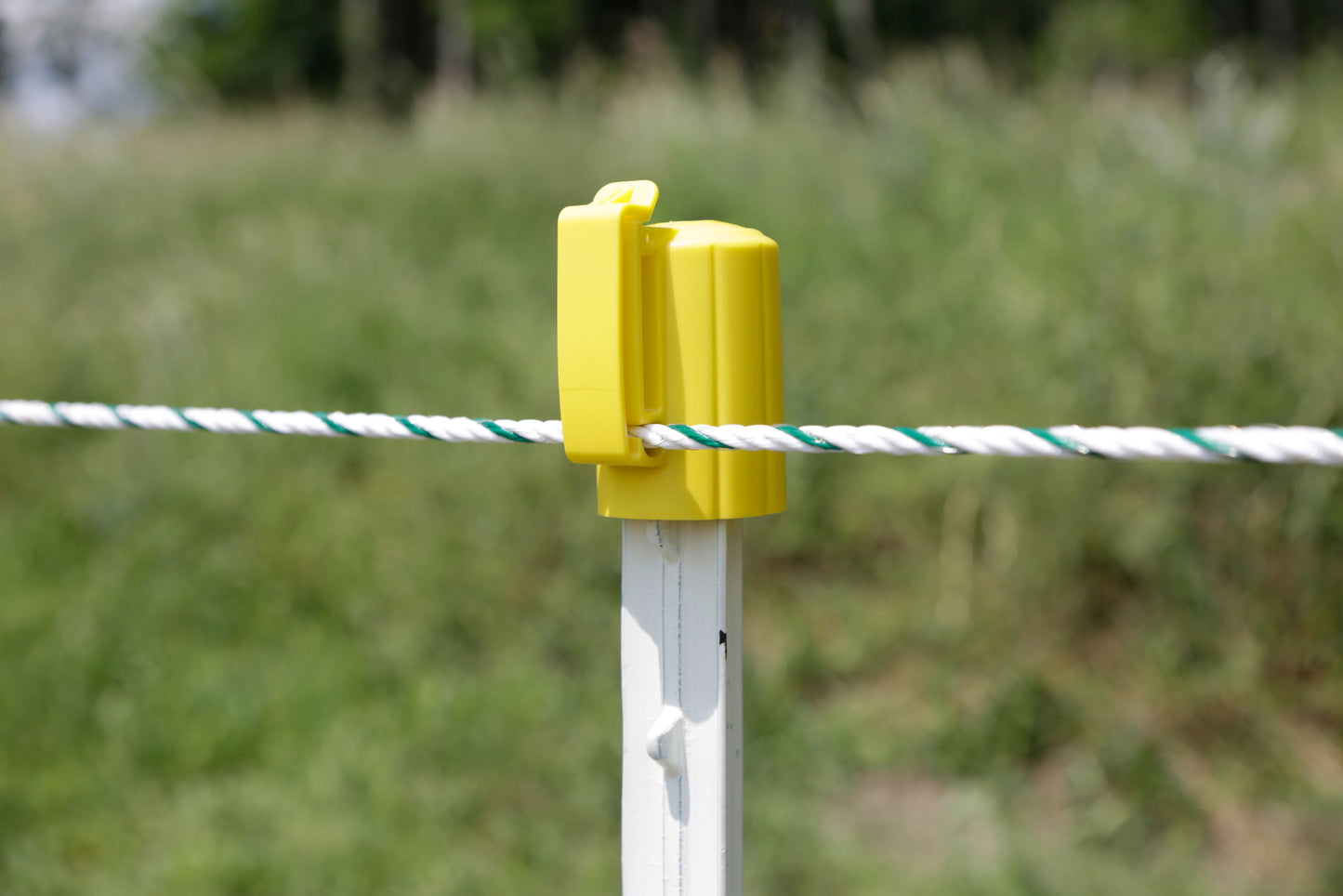 IZOLATOR zgornji T-post - rumen (10kos)