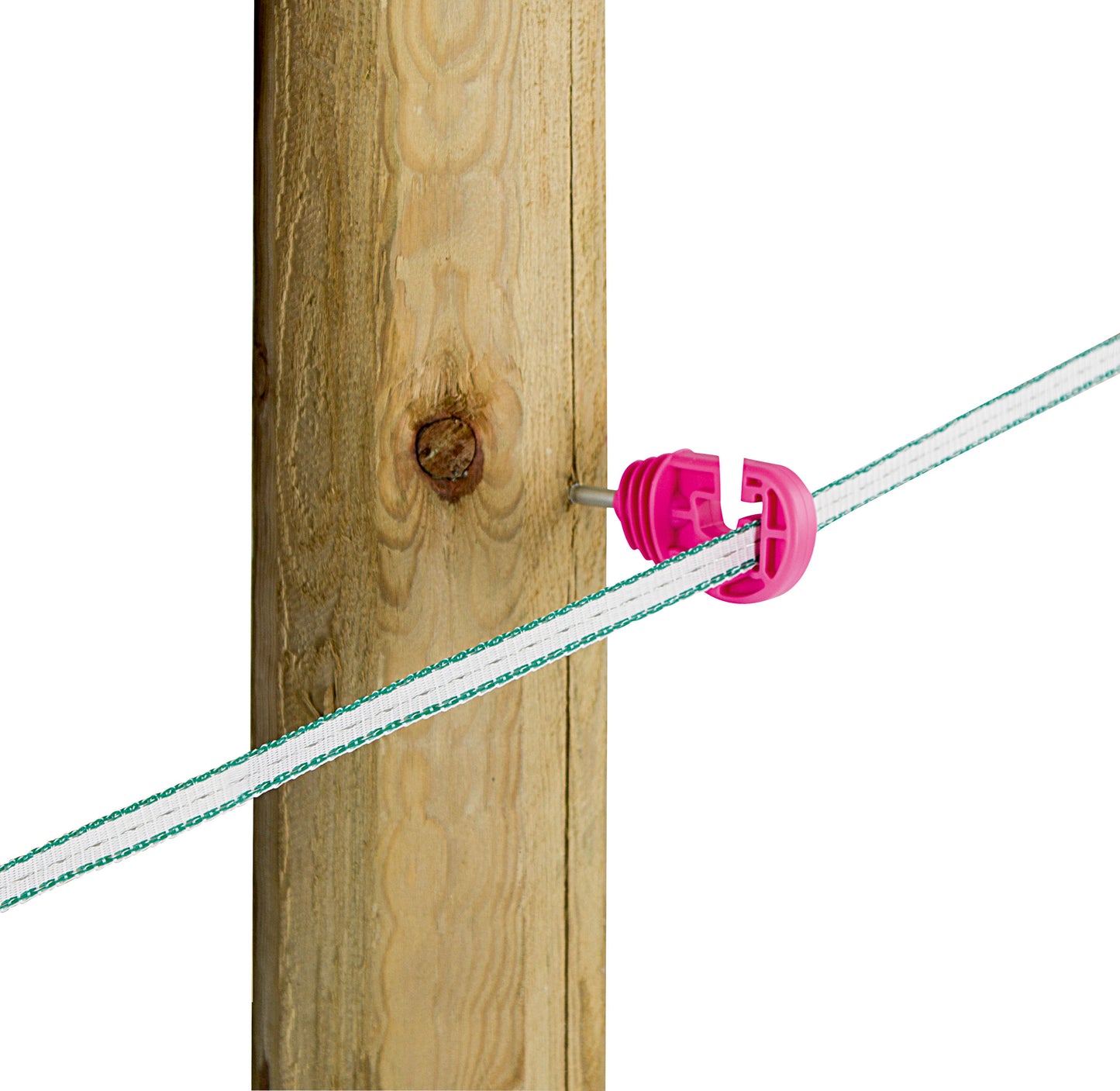 IZOLATOR okrogli z zarezo premium pink (25kos)