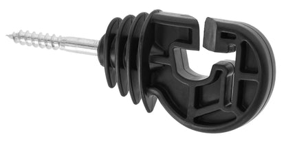 IZOLATOR okrogli z zarezo premium crn (25kos)