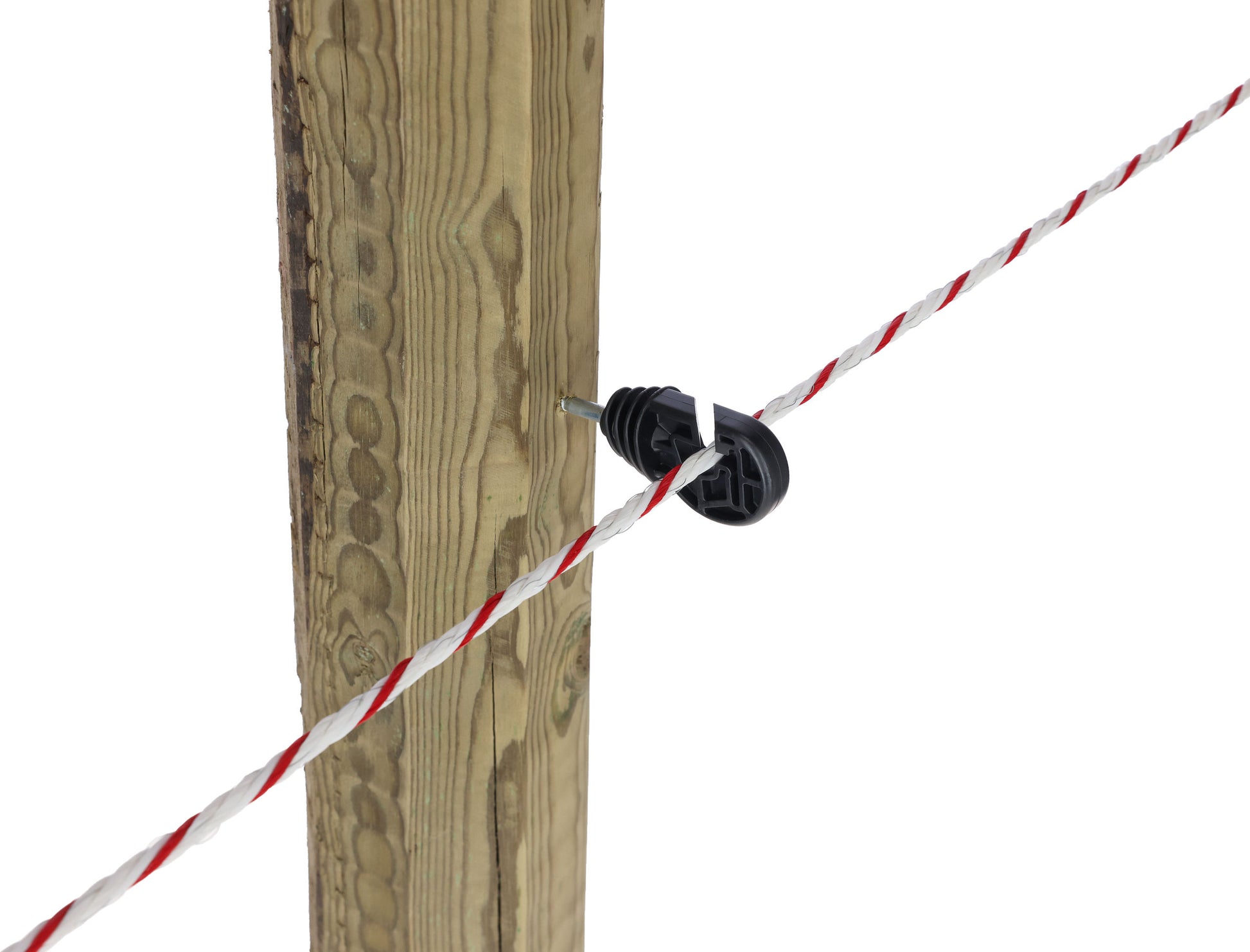 IZOLATOR okrogli z zarezo premium crn (25kos)