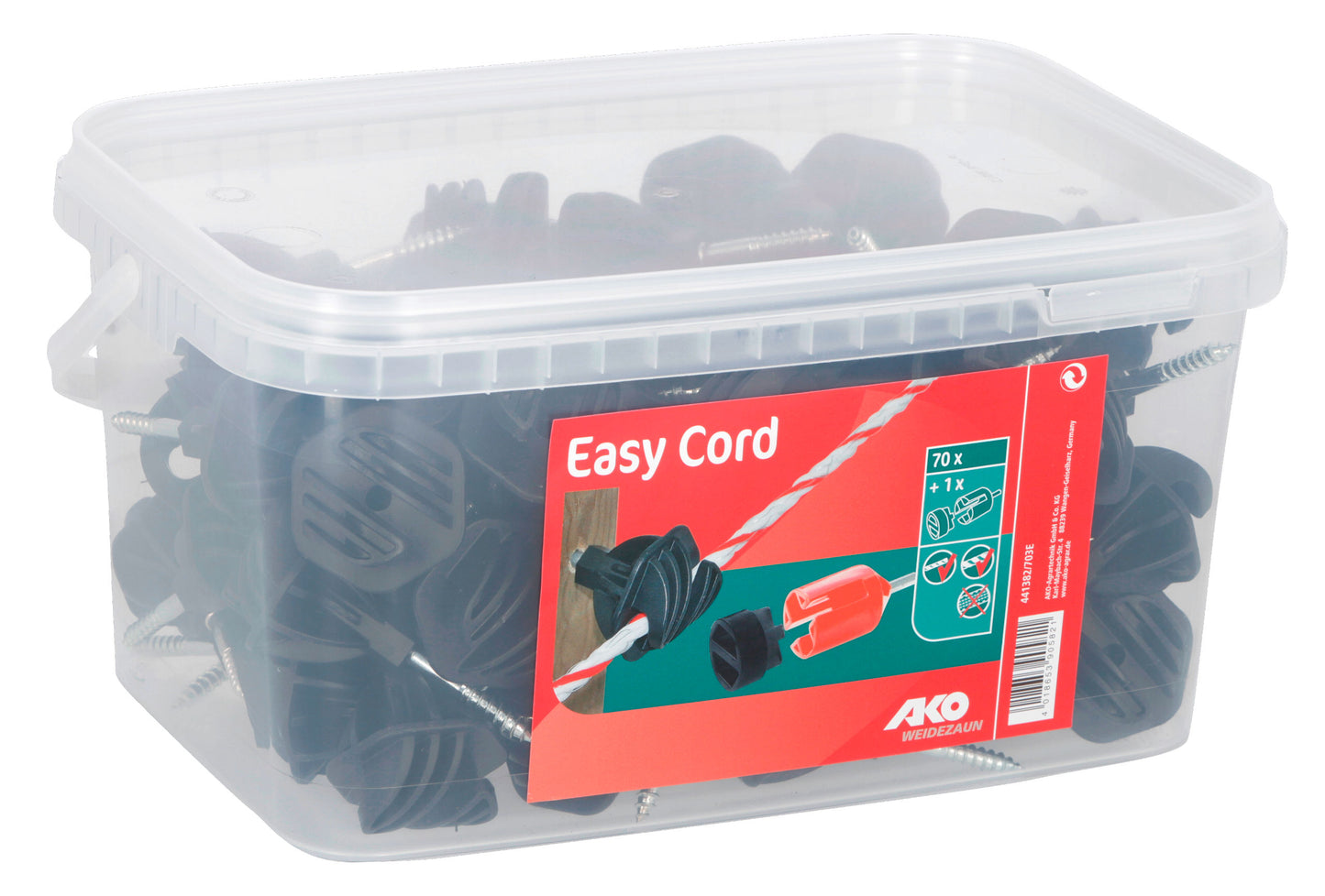 IZOLATOR do 8mm - easy AKC. (70kos/vedro)