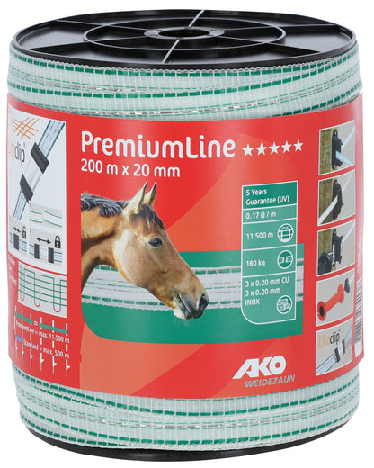 TRAK 20mm PREMIUM zelen (180kg) - 200m