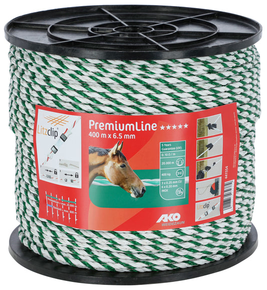 VRV PREMIUM zelena 6,5mm (400kg) - 400m