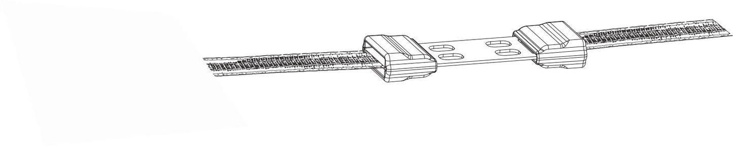 VEZICA za trak Litzclip inox 12,5mm (5kos)