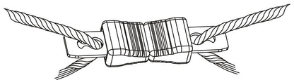 SPOJKA za pletenico Litzclip inox - do3mm (10kos)