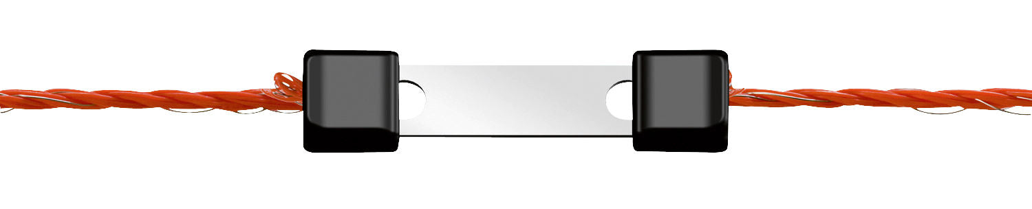 SPOJKA za pletenico Litzclip inox - do3mm (10kos)