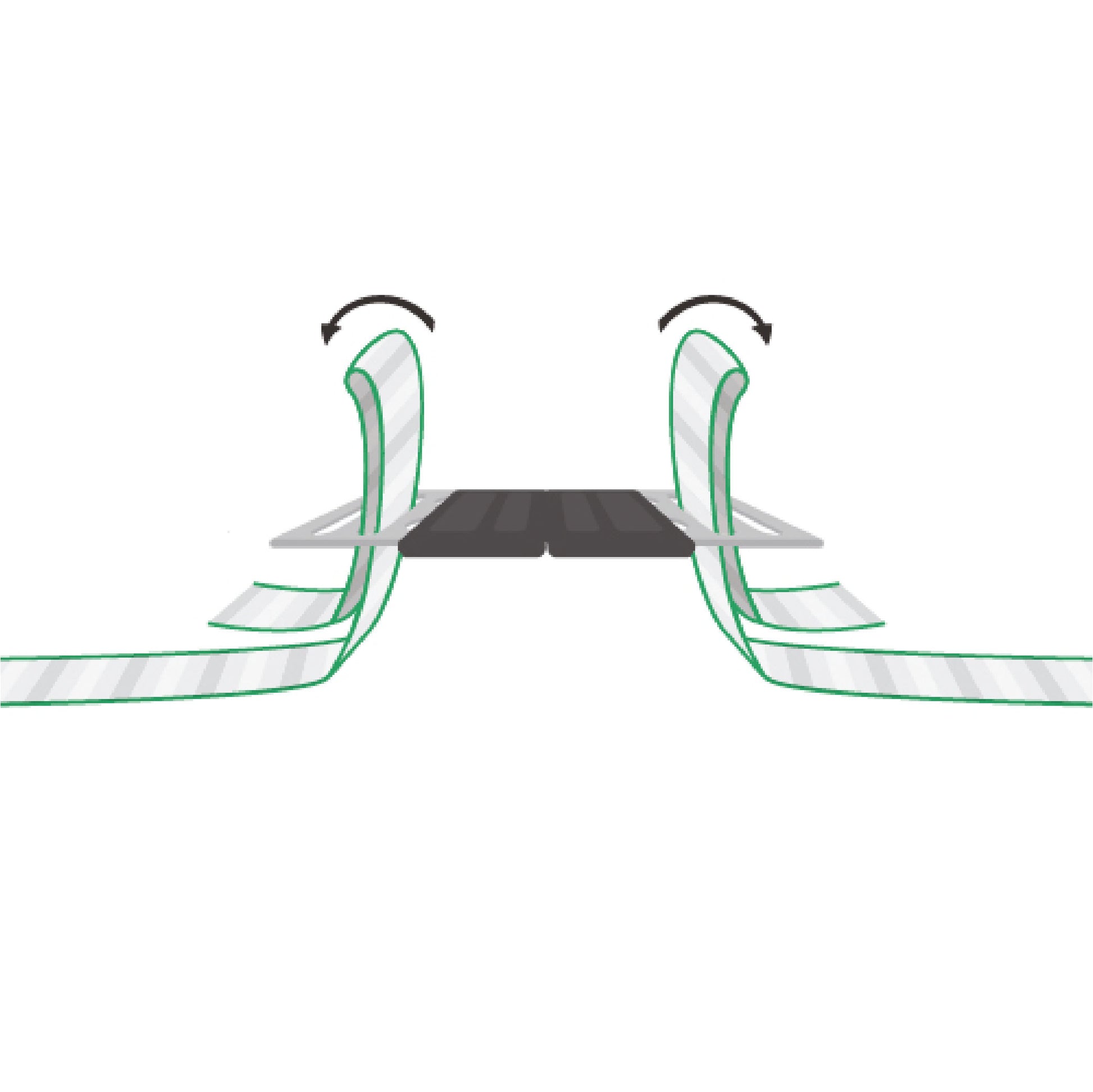 SPOJKA za vrv Litzclip inox do 6mm (5kos)