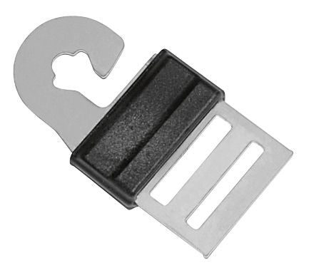 VEZ za vrata za trak Litzclip inox - 10/20mm (4kos)