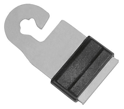 VEZ za vrata za trak Litzclip inox - 10/20mm (4kos)