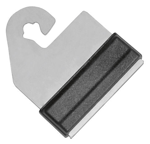 VEZ za vrata za trak Litzclip inox - 40mm (4kos/blister)