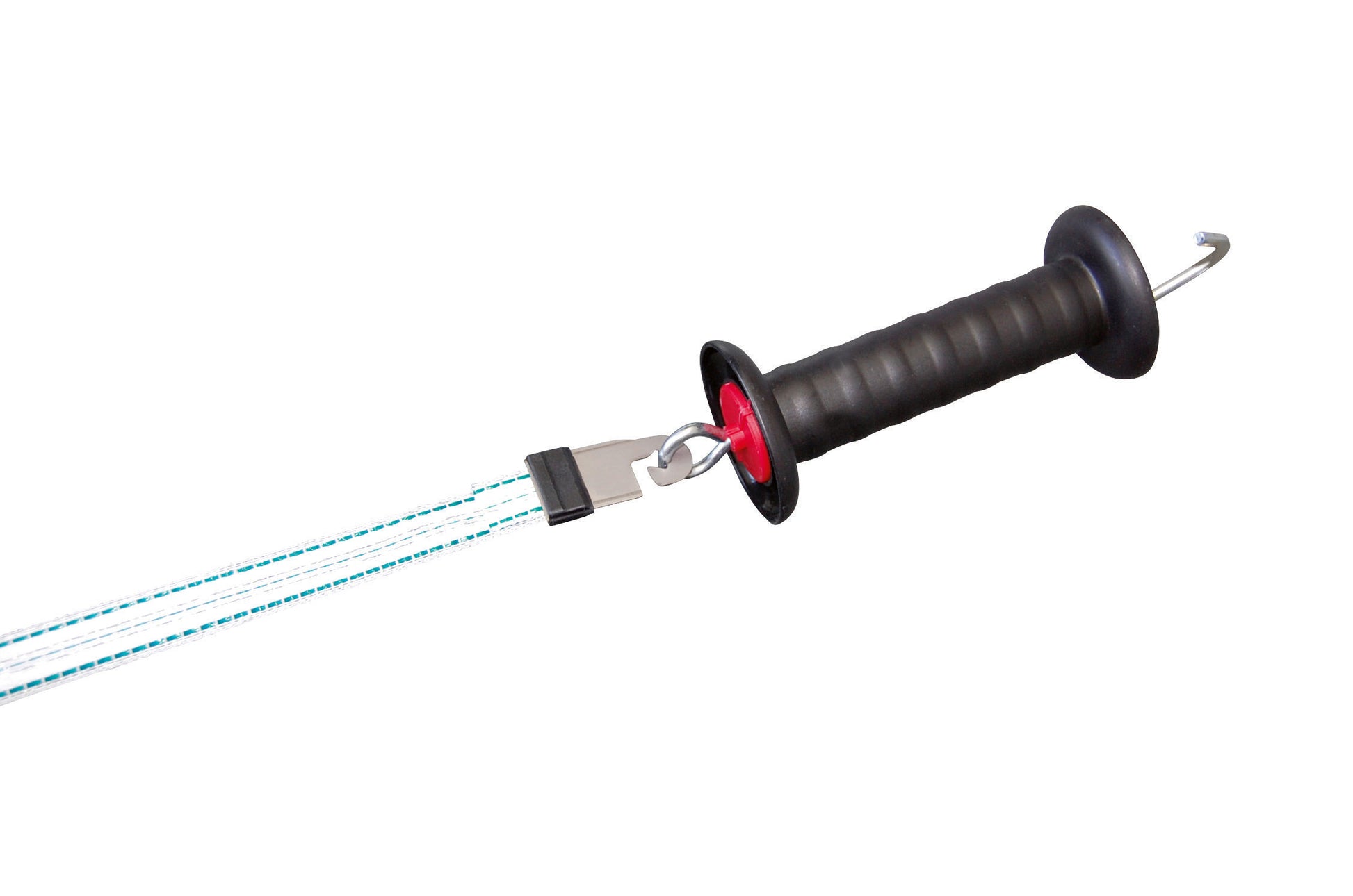 VEZ za vrata za trak Litzclip inox - 40mm (4kos/blister)