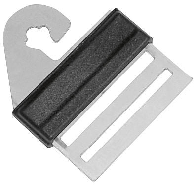 VEZ za vrata za trak Litzclip inox - 40mm (4kos)