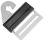 VEZ za vrata za trak Litzclip inox - 40mm (4kos)