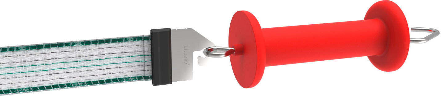 VEZ za vrata za trak Litzclip inox - 40mm (4kos)