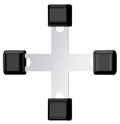 SPOJKA križna za pletenico Litzclip - do3mm (5kos)
