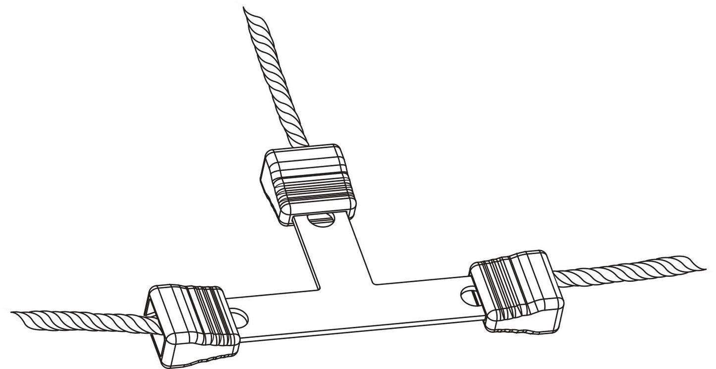 KOMPLET spojk Litzclip inox do3mm (4+2+2kos)