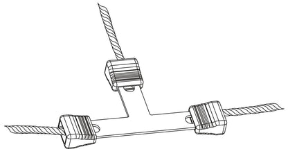 KOMPLET spojk Litzclip inox do3mm (4+2+2kos)