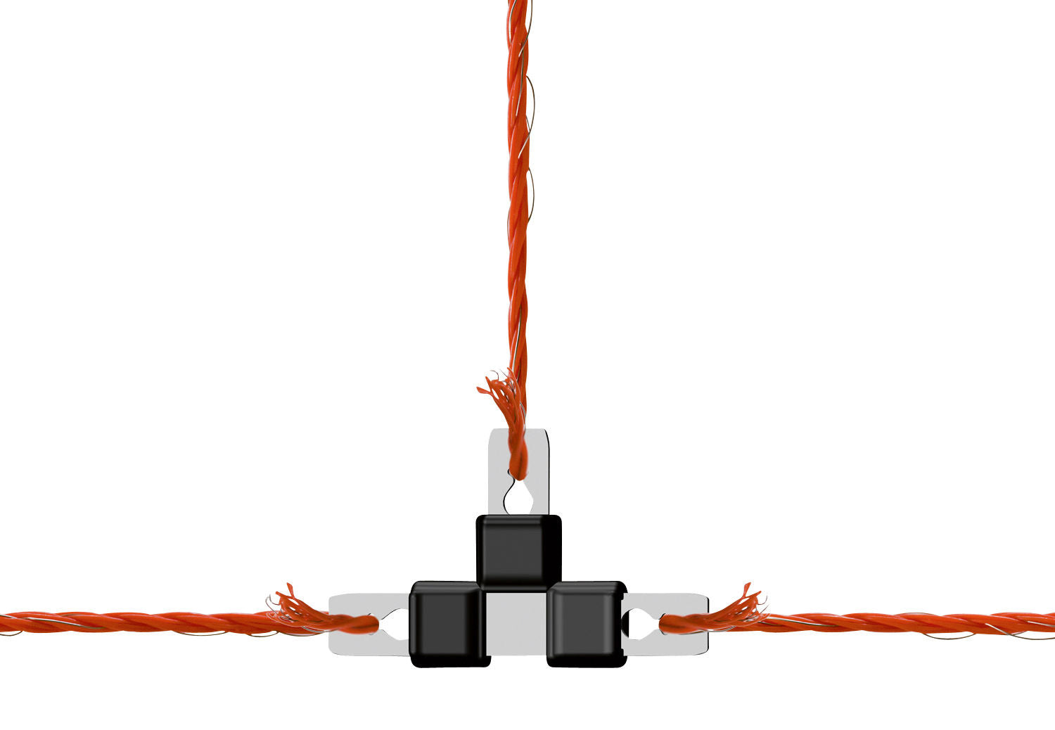KOMPLET spojk Litzclip inox do3mm (4+2+2kos)