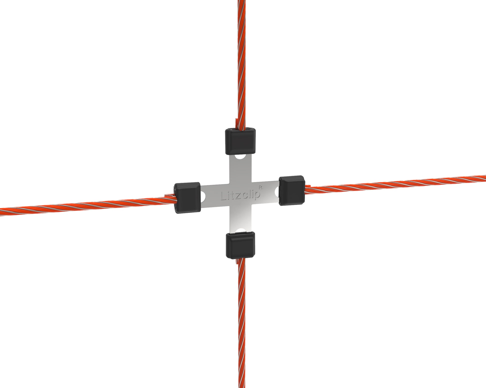 KOMPLET spojk Litzclip inox - do3mm (4+2+2kos)