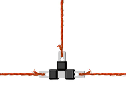KOMPLET spojk Litzclip inox - do3mm (4+2+2kos)