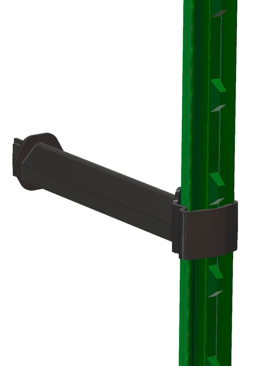 T-Post distančni izolator, hrbtne strani, 15 cm