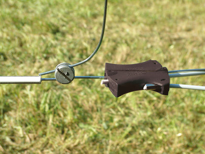TopLine Horse Wire, 200m, 6mm bela, možna elektrifikacija