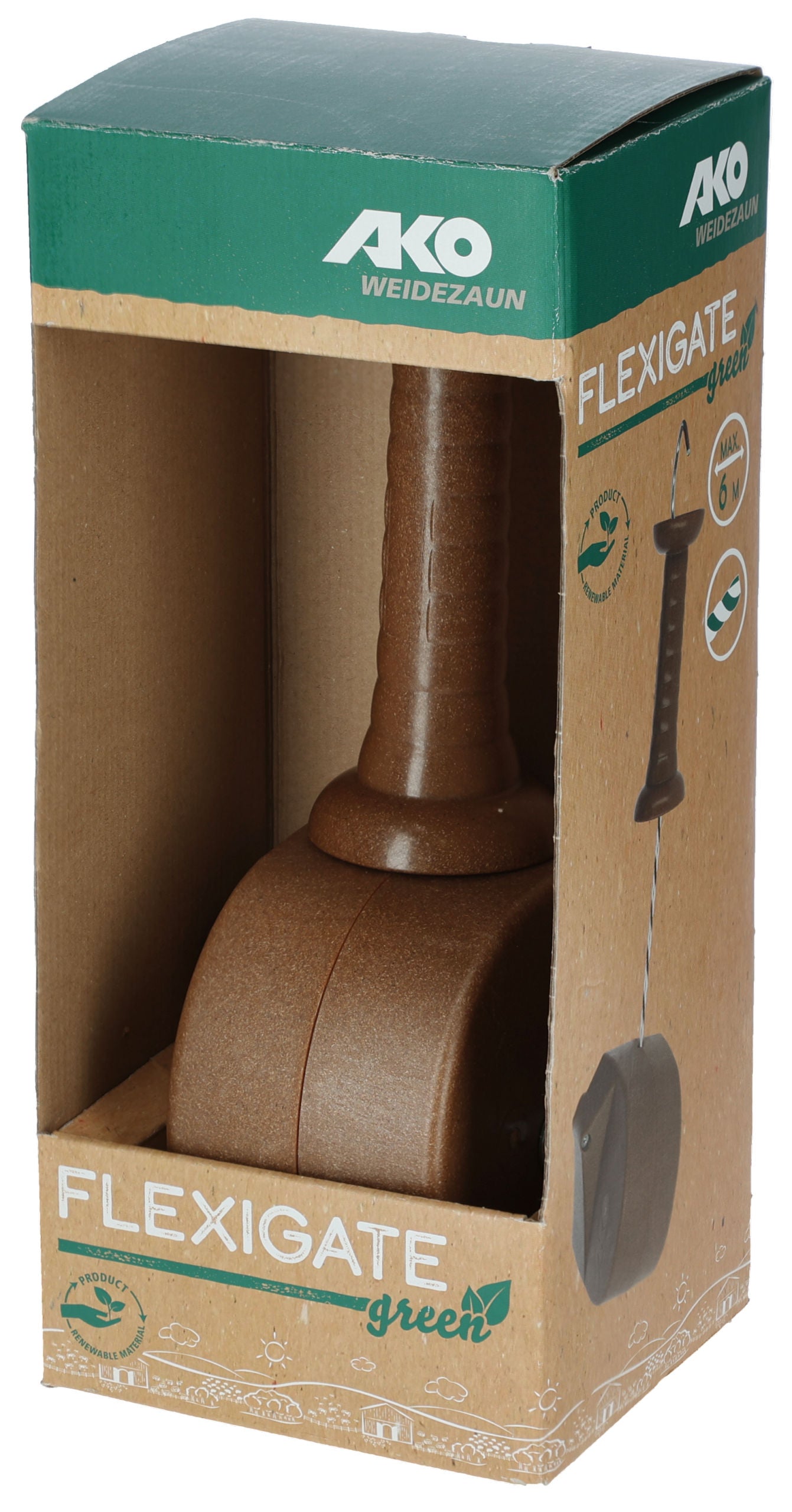AKO Prem. Kompl. Za vrata FLEXIGATE green, 6m, 6mm vrv