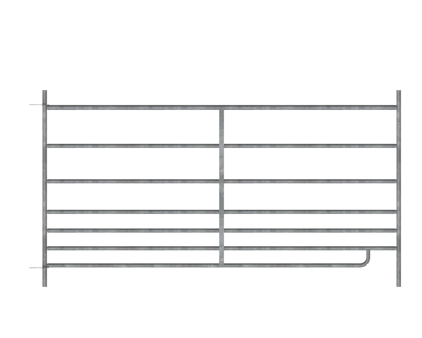 MODULARNA ograda cinkana 0,92 × 1,83m