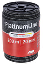PlatinumLine trak, 200 m, 20 m črn/bela, 5x 0,20 Niro, 1x 0,3