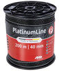 PlatinumLine trak, 200 m, 40 m črn/bela, 8x 0,20 mm Niro, 2x