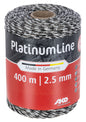 PlatinumLine žica črna/bela, 400 m, 6x 0,20 mm Niro, 3x 0,2